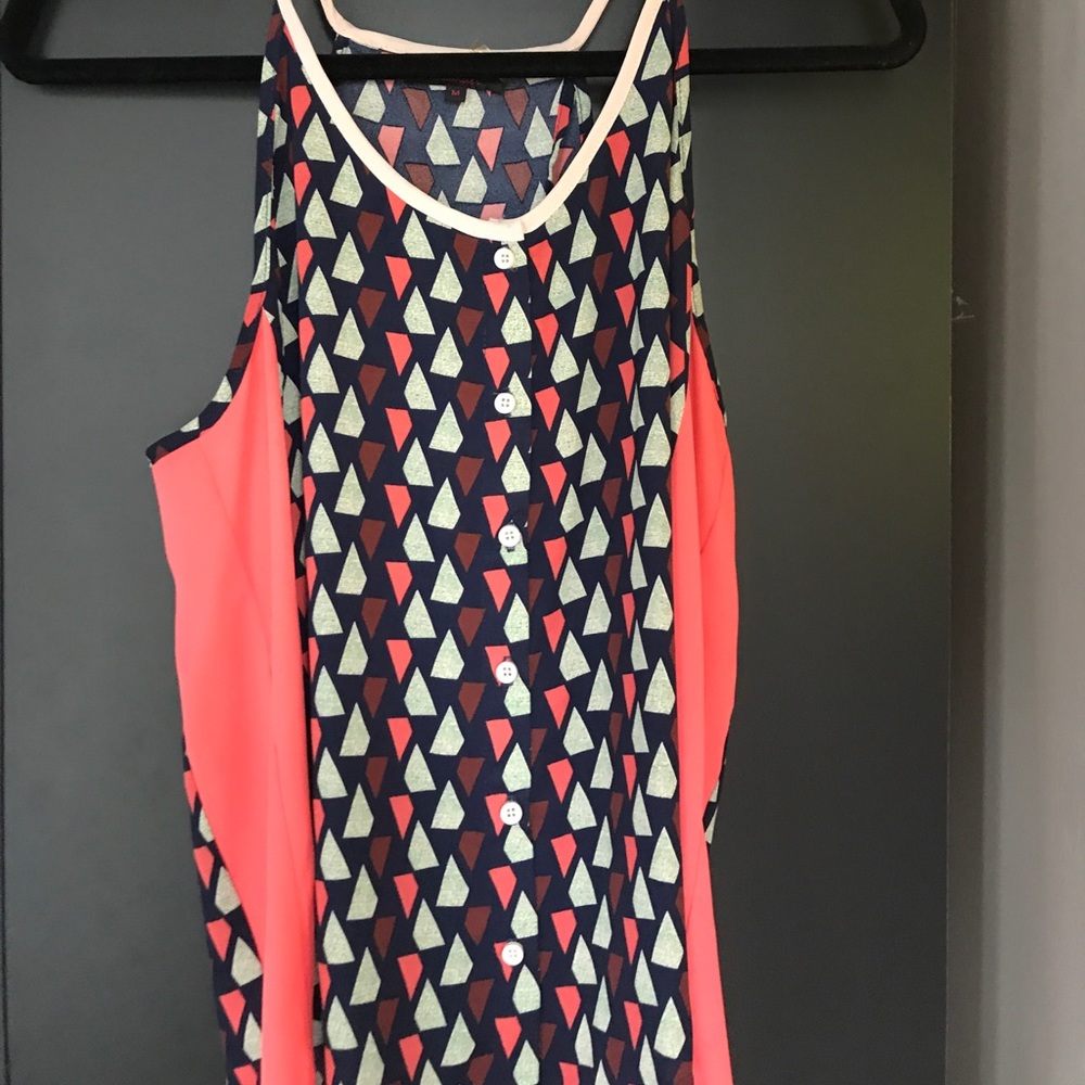 Colorful summer tank top